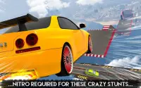 पागल कार स्टंट 2020 3 डी gt कार मेगा रैंप जंपिंग Screen Shot 2