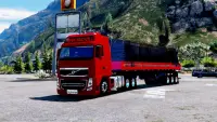 Euro Truck Driver Cargo Real Simulator Juego Screen Shot 1