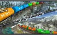 Trasporto di carro armati petroliferi: Train Games Screen Shot 4