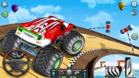 Novo monstro caminhão acrobacias livre jogos 2020 Screen Shot 2