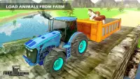 Farm Animal Transport Tractor Screen Shot 1