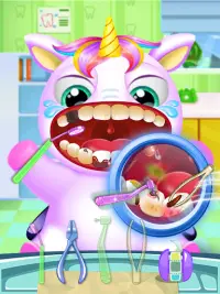 Little Unicorn Pet Doctor Dentist Screen Shot 6