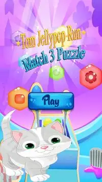 Tom Jellypop Run - Match 3 Puzzle Screen Shot 0