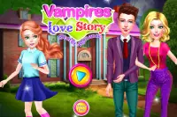 Vampire Love Story Secret Romance - Vampires Game Screen Shot 0