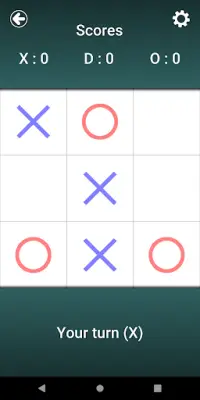Tic Tac Toe - Play with friend Screen Shot 0