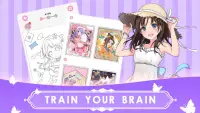 Anime Edpuzzle : intelligente rätsel puzzle spiele Screen Shot 0