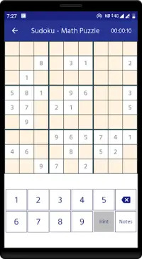 Sudoku - Math puzzle Screen Shot 5