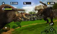 Dino War Juego supervivencia: simulador batalla Screen Shot 1