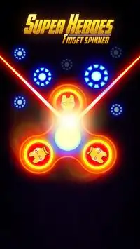 Super Hero Fidget Spinner - Avenger Fidget Spinner Screen Shot 4