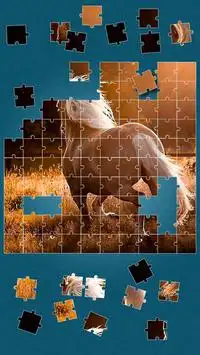 Horses Jigsaw Puzzle Game Screen Shot 4
