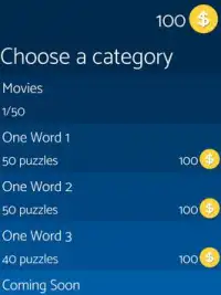 Rebus Word Puzzles Free Logic Quiz - Guess Movies Screen Shot 4