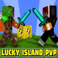 Lucky Islands (MapMinigamePvP) for Minecraft PE