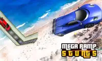 Superhero Car Racer : Mega Ramp Stunts Screen Shot 0