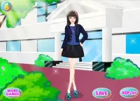 school dress up - girls games Screen Shot 1