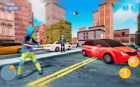 Stickman Rope Hero 2021 - Flying Hero Crime City Screen Shot 7