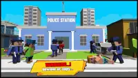 Blocky Dude Theft Crime Wars - Gangster Auto City Screen Shot 4