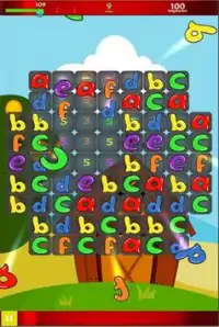 ABC Crush Puzzle Mania Kini Mini Screen Shot 0