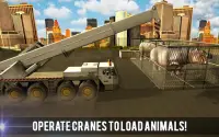 Wild Animal Transport Train 3D Screen Shot 11