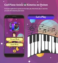 God Piano Anime 🎹 Kimetsu no Demon Epic Edition Screen Shot 9