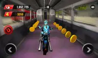 Railroad Bike Race 3D: Subway Moto Ride Screen Shot 4