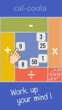 cal-coola: Brain training game, by Math Loops Screen Shot 0