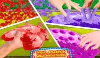 Пушистый Squishy Slime Maker! Пресса, Poke & Stret Screen Shot 13