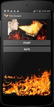 Fire Screen Simulator Screen Shot 0