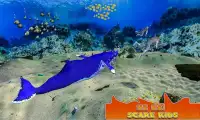 Blauwal Schwimm Simulator - Tiefsee 3d Spiel Screen Shot 2