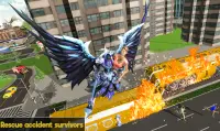 Pertempuran super angel terbang - waktu kejahatan Screen Shot 11