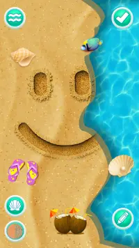 Sand Drawing Sand Art Game Screen Shot 1