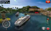 ビッグクルーズ船シミュレーターゲーム：船ゲーム Screen Shot 2