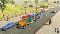 Real Car Transport Truck Games Screen Shot 1