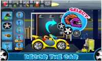 Автомойка и ремонт салона: дети автомеханик игры Screen Shot 0