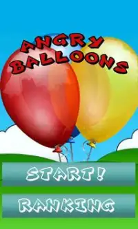 Balões com raiva Screen Shot 0