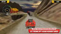 Cargo Truck Offroad Driving Simulator-Hill Station Screen Shot 1