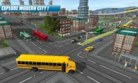 Okul otobüsü sürüş 2017 Screen Shot 2