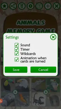 Animals Memory Game Screen Shot 6