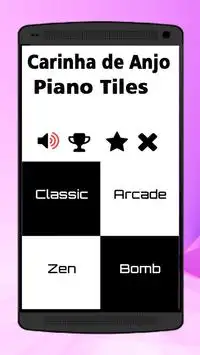 Carinha de anjo Piano Tiles Screen Shot 1