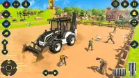 Village Excavator JCB Games Screen Shot 5