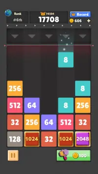 Drop The Number™ : Merge Game Screen Shot 0