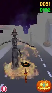 Unity Chan Halloween Laufen: Grusel Zombie Läufer Screen Shot 4