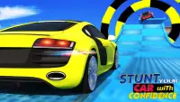 Illimité Stunt Car - Incroyables courses voitures Screen Shot 0