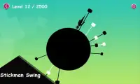 Stickman Circle Swing Game Screen Shot 3
