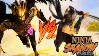 Ninja Shadow Fighter - ninja bohater: Walka Gry Screen Shot 0