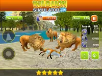 Wild Angry Lion Revenge Sim 3D Screen Shot 13