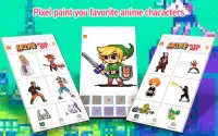 Anime Color By Number – Anime Pixels Art Screen Shot 0