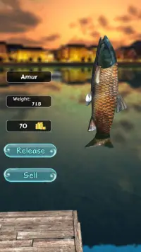 simulador 3D de talento de pesca final Screen Shot 3