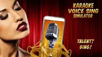 Karaoke Voix Chantez Simulator Screen Shot 0