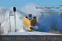 Snow Plowing Train Simulator 3D Screen Shot 4