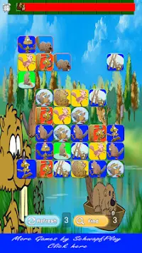 Beavers Mahjong Game Screen Shot 0